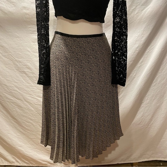 Nine West Silk Skirt Sz 12 W30 L24 - Picture 2 of 3